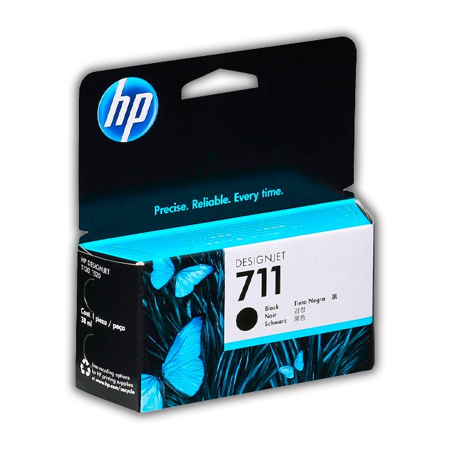  TINTA DESIGNJET HP 711 NEGRO