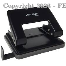 PERFORADOR DE OFICINA M-73 NEGRO - ARTESCO