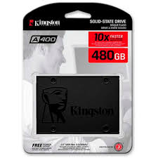 Unidad de Estado Solido Kingston A400, 480GB, SATA 6Gb/s, 2.5\