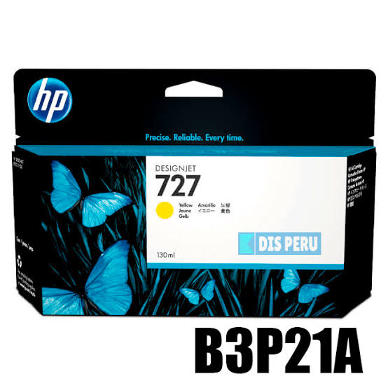 TINTA DE IMPRESIÓN B3P21A 727 AMARILLO - HP