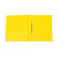 FOLDER A4 TAPA DURA AMARILLO ARTESCO