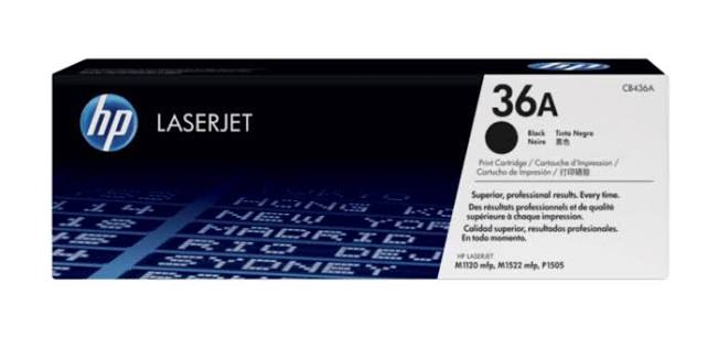  TONER HP 36A NEGRO