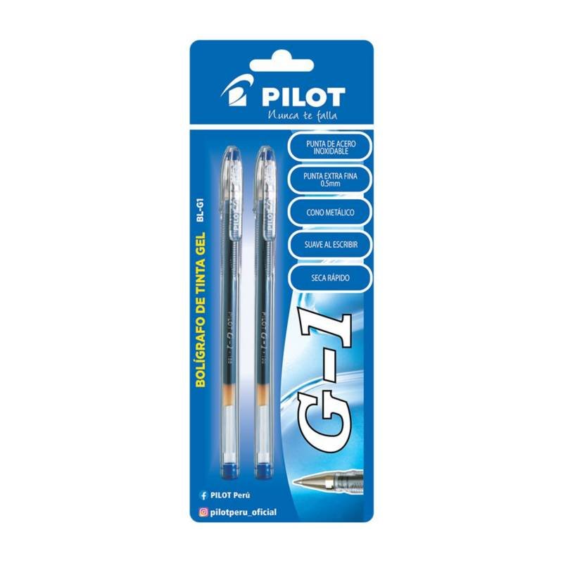 BOLIGRAFO BL-G1-5 AZUL PILOT