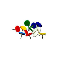CHINCHE METALICO DE COLORES SURTIDOS X100 UND - STANDFORD