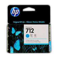 TINTA HP 712 67A CIAN