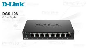 SWITCH EASY DESKTOP DE 8 PUERTOS D-LINK