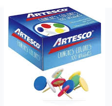 CHINCHE DE COLORES X 100 UND ARTESCO