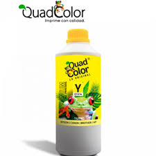  TINTA DE 1 LITRO QUAD COLORS YELLOW QC-214
