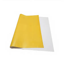PAPEL LUSTRE DE 50 X 65CM APROX. COLOR AMARILLO FERNELLY