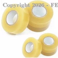 CINTA DE PLASTICO ADHESIVA PARA EMBALAJE 3 in X 400 YDS - FERNELLY