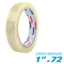  CINTA ADHESIVA CRISTAL 1 X 72 YD PEGAFAN