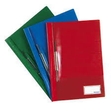 FOLDER DE PLASTICO CON TAPA TRANSPARENTE TAMAÑO A4 - ARTESCO