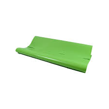 PAPEL LUSTRE DE 50 X 65CM APROX. COLOR VERDE CLARO FERNELLY