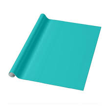 PAPEL LUSTRE DE 50 X 65CM APROX. COLOR TURQUESA - FERNELLY