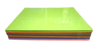 PAPEL BOND DE COLORES TAMAÑO A4 DE 70GR X 500 HOJAS REYSER