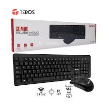  TECLADO Y MOUSE COMBO INALABRICO TE-4061N TEROS