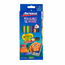  LAPIZ DE COLORES X 12 UND ARTESCO