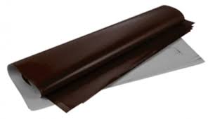 PAPEL LUSTRE DE 50 X 65CM APROX. COLOR MARRON FERNELLY