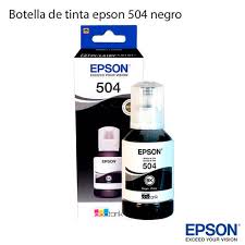  TINTA EPSON 504 NEGRO