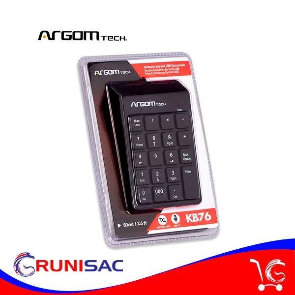  TECLADO NUMERICO ARGON TECH
