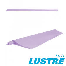 PAPEL LUSTRE DE 50 X 65CM APROX. COLOR LILA FERNELLY