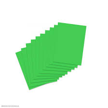  CARTULINA A4 COLOR VERDE