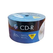 CD HP 700MB 80 MIL PAQ X 50 