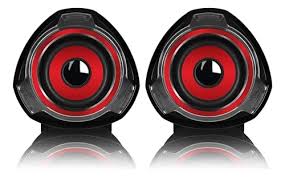  RHAPSODY ROJO MIC S315R PARLANTE 2.0 USB MICRONICS