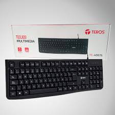  TECLADO MULTIMEDIA TE-4067S TEROS