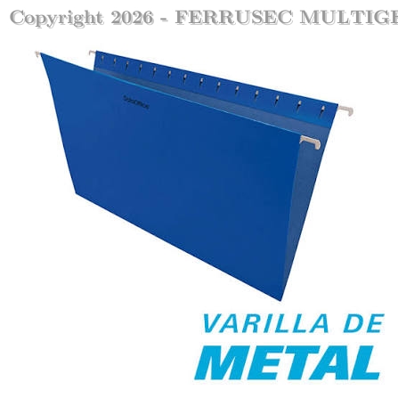 FOLDER COLGANTE CON VARILLA TAMAÑO OFICIO - FERNELLY