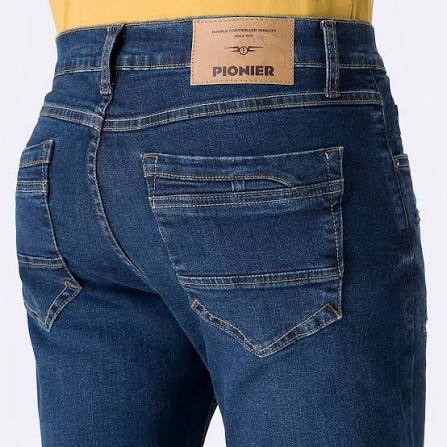 PANTALON JEAN  COMFORT ( SPTL) RHIGEL  T STONE BEIGE TORN 