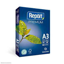  PAPEL BOND DE 75 GR TAMAÑO A3 EMP X 500 HJ REPORT