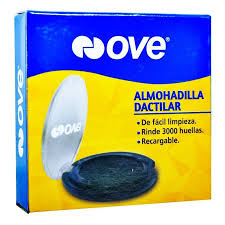 TAMPON DACTILAR NEGRO OVE