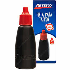 TINTA PARA TAMPON ROJO ARTESCO