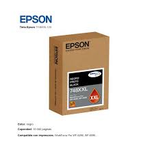 TINTA DE IMPRESIÓN PARA EPSON COD. REF. T748XXL 120 NEGRO