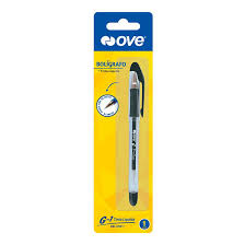  BOLIGRAFO TINTA LIQUIDA GO1 NEGRO OVE