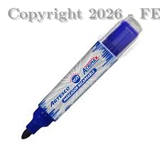 PLUMON PARA PIZARRA ACRILICA PUNTA GRUESA COLOR AZUL STANFORD