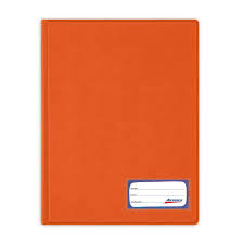 FOLDER A4 TAPA DURA NARANJA ARTESCO