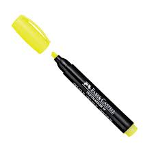 RESALTADOR TEXTLINER 49 AMARILLO NEON FABER CASTELL