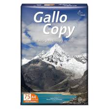  PAPEL BOND DE 90 GR TAMAÑO A4 EMP X 500 HJ GALLO