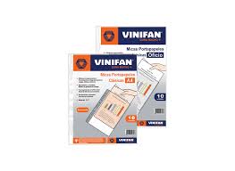  MICA PORTAPAPEL TAMAÑO A4 X 10 UND VINIFAN