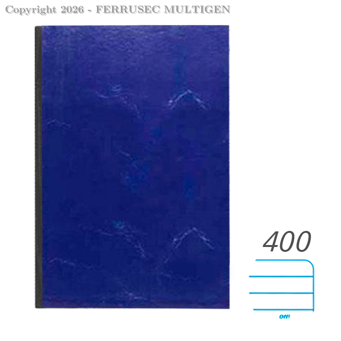 LIBRO DE ACTAS 800 F - 400 HJ TAMAÑO A4 RAYADO FERNELLY