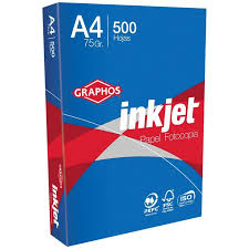  PAPEL BOND TAMAÑO A4 DE 75GR EMP X 500 HJ GRAPHOS INKJET