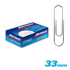  CLIP 33 MM X 100 UND ARTESCO