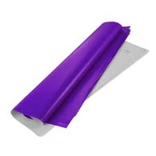 PAPEL LUSTRE DE 50 X 65CM APROX. COLOR MORADO FERNELLY