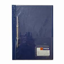  FOLDER TAPA TRASPARENTE TAMAÑO A4 COLOR AZUL MARINO VINIFAN