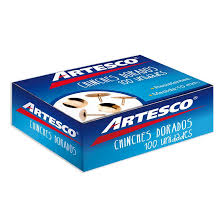CHINCHE DORADO X 100 UND ARTESCO
