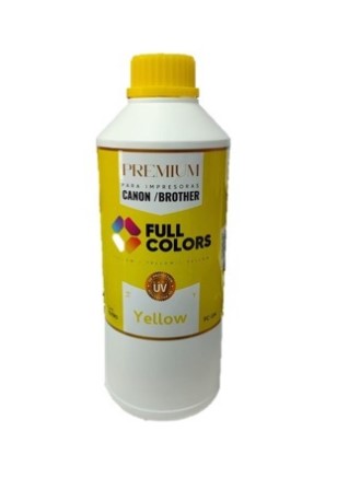  TINTA DE 1 LITRO FULL COLORS PREMIUM YELLOW FC-134